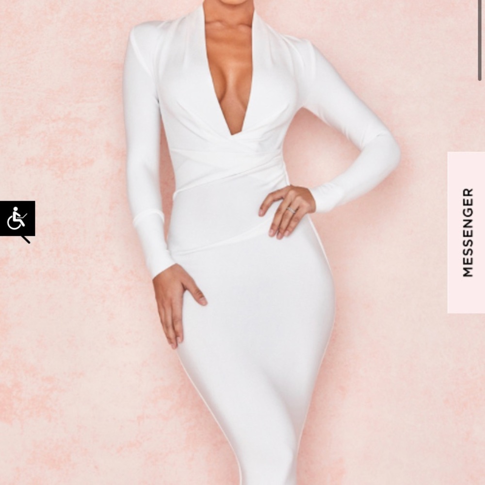 House of CB Francesca draped dress